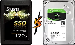 SSD vs HDD — чим відрізняються і що краще
