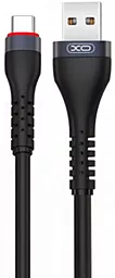 Кабель XO NB213 USB-A - Type-C 12w 2.4a 1м cable Black