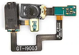 Роз'єм навушників Samsung Galaxy SL I9003 з шлейфом, з динаміком - фото Роз'єм навушників Samsung Galaxy SL I9003 з шлейфом, з динаміком
