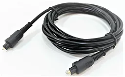 Оптический аудио кабель TCOM Toslink М/М Cable 1 м black - миниатюра 3
