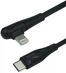 Кабель USB PD Remax 20W USB Type-C - Lightning Cable Black (RC-192i)