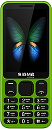 Мобильный телефон Sigma mobile X-style 351 LIDER Green - фото Мобильный телефон Sigma mobile X-style 351 LIDER Green