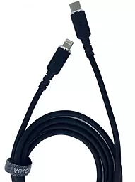 Кабель USB PD Veron CL07 27w 3a 1.2m USB Type-C - Lightning cable black - миниатюра 4