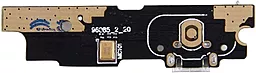 Нижняя плата Meizu M3 Note (L681H) с разъемом зарядки и микрофоном Ver 3.0 - миниатюра 3