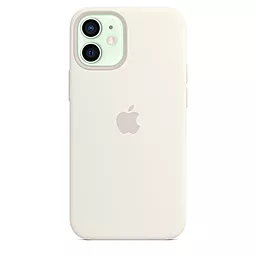 Чехол Spigen Silicone Case with MagSafe Apple iPhone 12 Mini White (MHKV3ZE/A)