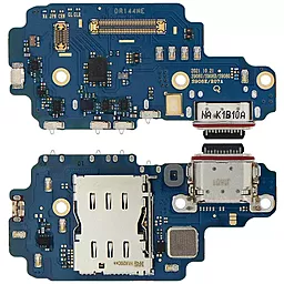 Нижняя плата Samsung Galaxy S22 Ultra 5G S908U с разъемом зарядки, Sim-карты, микрофоном (Версия USA) - фото Нижняя плата Samsung Galaxy S22 Ultra 5G S908U с разъемом зарядки, Sim-карты, микрофоном (Версия USA)