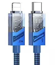 USB PD Кабель Borofone BU42 Octavia 27w 3a 1.2m USB Type-C - Lightning cable blue