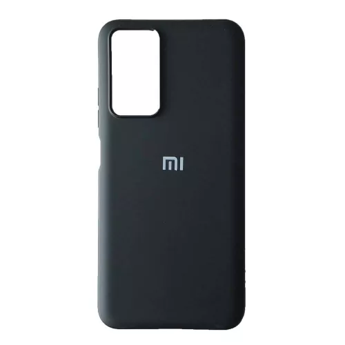 Чехол Silicone Case Full для Xiaomi Redmi Note 12S Black - фото 1