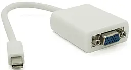 Видео переходник (адаптер) mini Display Port - VGA 1080p 60hz 0.1m white (YT-C-mnDP(M) / VGA(M)-W) EasyLife - фото Видео переходник (адаптер) mini Display Port - VGA 1080p 60hz 0.1m white (YT-C-mnDP(M) / VGA(M)-W) EasyLife