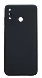Задняя крышка корпуса Huawei Honor Play (COR-L29) (2018) со стеклом камеры Original Midnight Black
