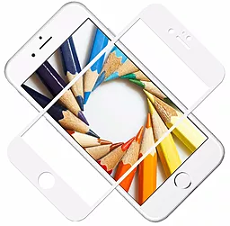 Защитное стекло Nillkin Anti Explosion (CP+ max 3D) Apple iPhone 6, iPhone 6s White - миниатюра 2