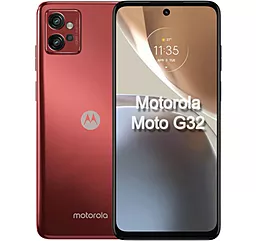 Смартфон Motorola G32 6/128GB Satin Maroon (PAUU0029RS/PAUU0040RS)