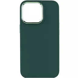 Чохол Epik TPU Bonbon Metal Style для Apple iPhone 13 Pro Max (6.7") Зелений / Pine green