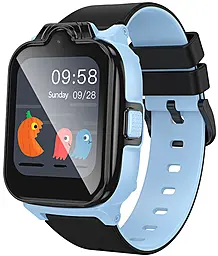 Детские смарт-часы Hoco Y104 4G GPS Blue - фото Детские смарт-часы Hoco Y104 4G GPS Blue
