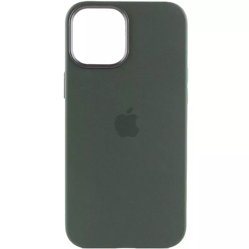 Чехол Silicone Case Full для Apple iPhone 12 Pro Max Cyprus Green - фото 1