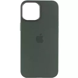 Чехол Silicone Case Full для Apple iPhone 12 Pro Max Cyprus Green