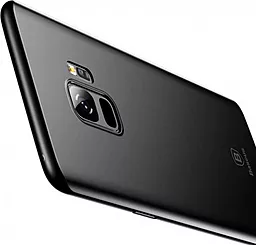 Чехол Baseus Wing Case Samsung G960 Galaxy S9 Black (WISAS9-А01) - миниатюра 3