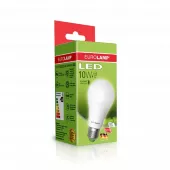 Світлодіодна лампа (LED) EUROLAMP ЕКО серия D А60 10W E27 4000K (LED-A60-10274(D)) - мініатюра 2