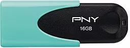 Флешка PNY 16 GB Attache 4 USB 2.0 (FD16GATT4PAS1KA-EF) Pastel Aqua - фото Флешка PNY 16 GB Attache 4 USB 2.0 (FD16GATT4PAS1KA-EF) Pastel Aqua