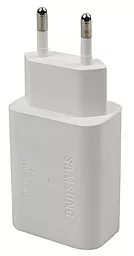 Сетевая быстрая зарядка для Samsung Travel Adapter 25W USB Port 3A White (EP-TA9960/HC) - фото Сетевая быстрая зарядка для Samsung Travel Adapter 25W USB Port 3A White (EP-TA9960/HC)