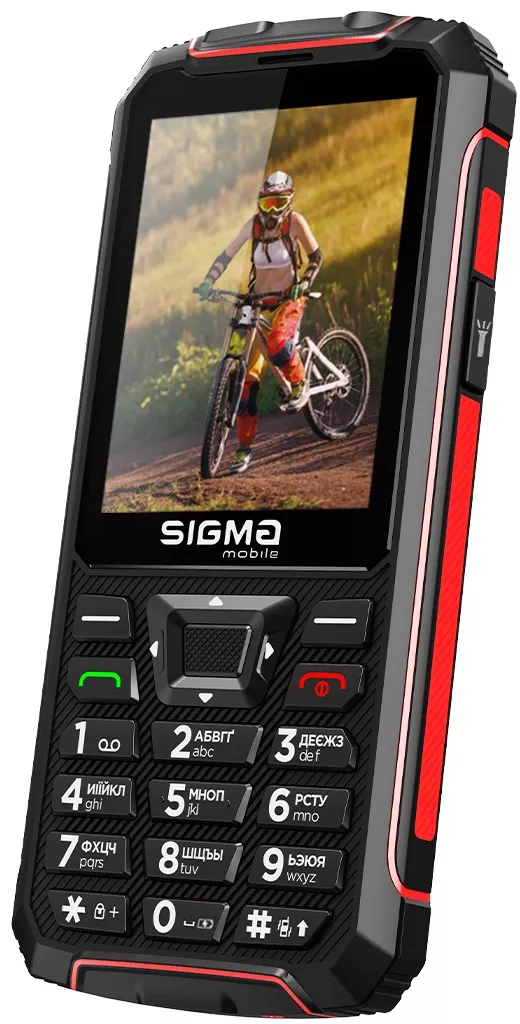 Мобільний телефон Sigma mobile X-treme PR68 Black-Red - фото 3