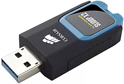 Флешка Corsair Voyager Slider X2 USB 3.0 64GB (CMFSL3X2A-64GB) Blue - мініатюра 2