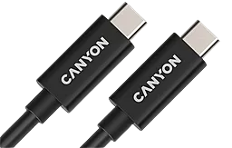 USB PD Кабель Canyon UC-42 240w 5a 2m USB Type-C Type-C cable black (CNS-USBC42B)