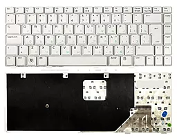 Клавіатура для ноутбуку Asus W3 W3J A8 F8 N80 вертикальний ентер срібляста
