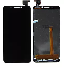 Дисплей Alcatel One Touch Idol 6030 (6030A, 6030D, 6030X) с тачскрином, Black