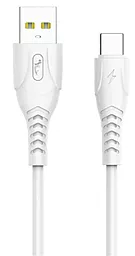 Кабель USB SkyDolphin S08T USB to Type-C White (USB-000562)