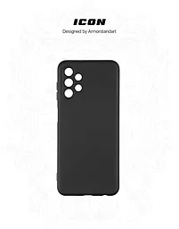 Чохол ArmorStandart ICON2 Case для Samsung Galaxy A13 4G Black (ARM60882) - мініатюра 3