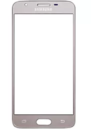Корпусное стекло дисплея Samsung Galaxy J5 Prime G570F 2016 Gold - фото Корпусное стекло дисплея Samsung Galaxy J5 Prime G570F 2016 Gold