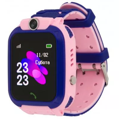 Смарт-часы AmiGo GO002 iP67 Pink - фото 1