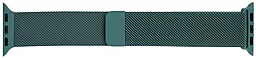Ремінець ArmorStandart Milanese Loop Band для Apple Watch 42mm/44mm/45mm/49mm Pine Green (ARM56982)
