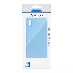 Чохол ACCLAB SoftShell для Xiaomi Redmi 9A Light Blue - мініатюра 2