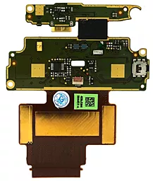 Нижняя плата HTC P3650 с разъемом зарядки, с клавиатурным модулем, с микрофоном - фото Нижняя плата HTC P3650 с разъемом зарядки, с клавиатурным модулем, с микрофоном