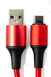 Кабель Dengos USB-A - Type-C 12w 2.4a 1м cable Red (NTK-TC-MT-Red) - фото Кабель Dengos USB-A - Type-C 12w 2.4a 1м cable Red (NTK-TC-MT-Red)