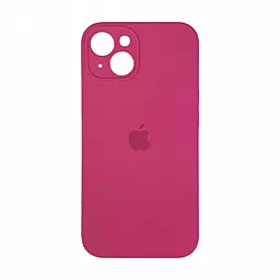 Чехол Silicone Case Full Camera для Apple iPhone 15 Plus dragon fruit