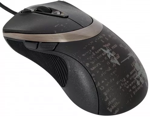 Комп'ютерна мишка A4Tech F4 Black - фото 3