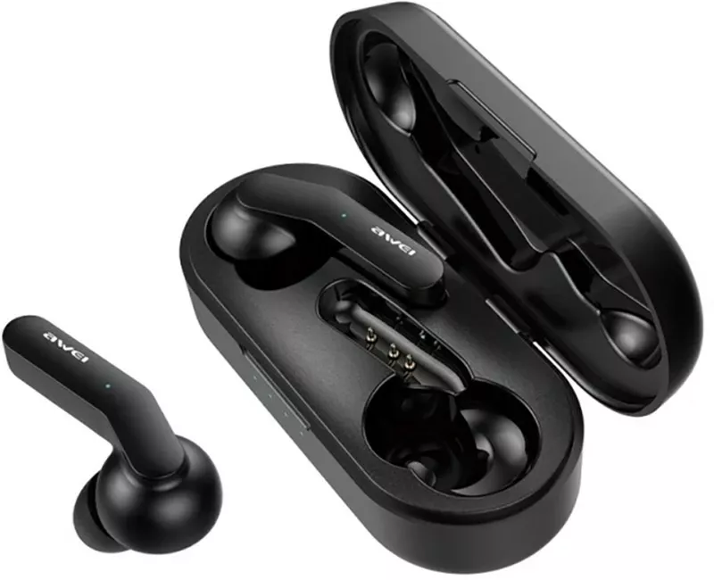 Навушники Awei T10C Black - фото 3