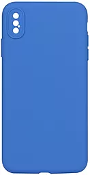 {"ru": "Чехол", "uk": "Чохол"} Epik Silicone Case Full Camera для Apple iPhone Xs Max Royal Blue