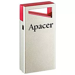 Флешка Apacer 64GB AH112 USB 2.0 (AP64GAH112R-1) Red - миниатюра 2