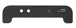 Стекло камеры Xiaomi Mi Mix 3 для фронтальной камеры, с рамкой Black