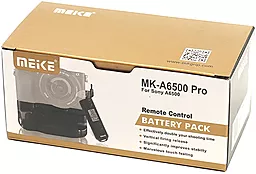 Батарейный блок Sony MK-A6500 Pro (BG950058) Meike - миниатюра 10 Батарейный блок Sony MK-A6500 Pro (BG950058) Meike - миниатюра 10