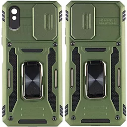 Ударостойкий чехол Camshield Army Ring для Xiaomi Redmi 9A Army Green