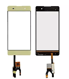 Сенсор (тачскрін) Sony Xperia XA F3111, F3112, F3113, F3115, F3116 Dual Gold - фото Сенсор (тачскрін) Sony Xperia XA F3111, F3112, F3113, F3115, F3116 Dual Gold