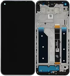 Дисплей LG K61 (LM-Q630, LM-Q630EAW) с тачскрином и рамкой, оригинал, Titanium - фото Дисплей LG K61 (LM-Q630, LM-Q630EAW) с тачскрином и рамкой, оригинал, Titanium