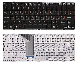 Клавіатура для ноутбуку Fujitsu LifeBook P5020 P5020D P5010 P5010D чорна