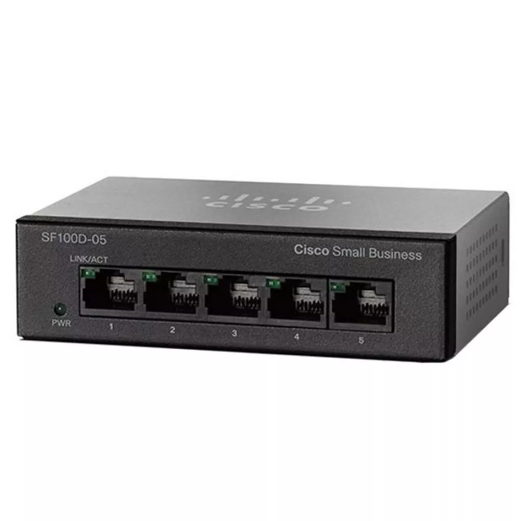 Коммутатор (свитч) Cisco SF110D-05-EU - фото 1