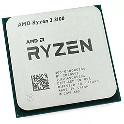 Процесор AMD Ryzen 3 3100 + кулер Wraith Stealth (100-100000284MPK)